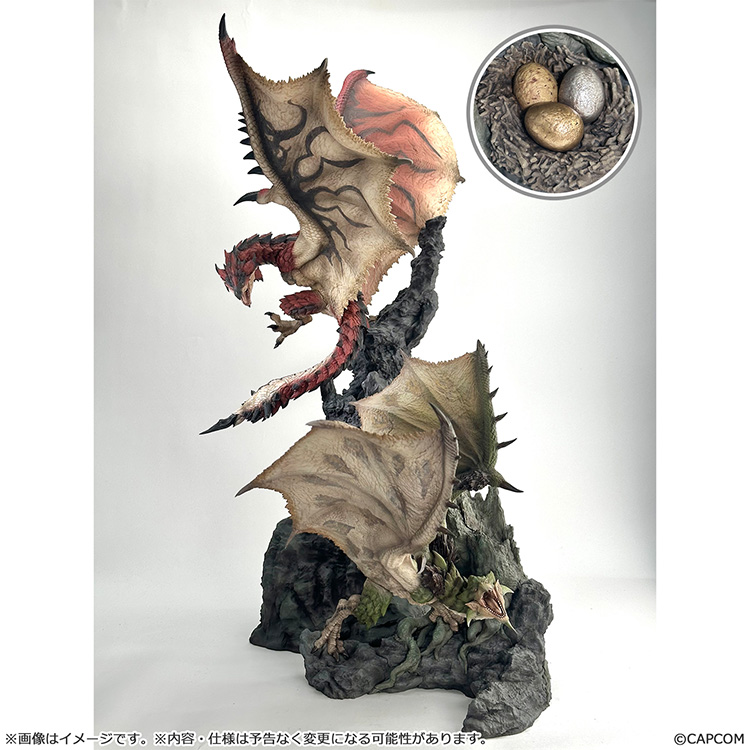 Capcom Figure Builder Creator's Model Rathalos (Ver.2.0) &Rathian (Ver.2.0)
